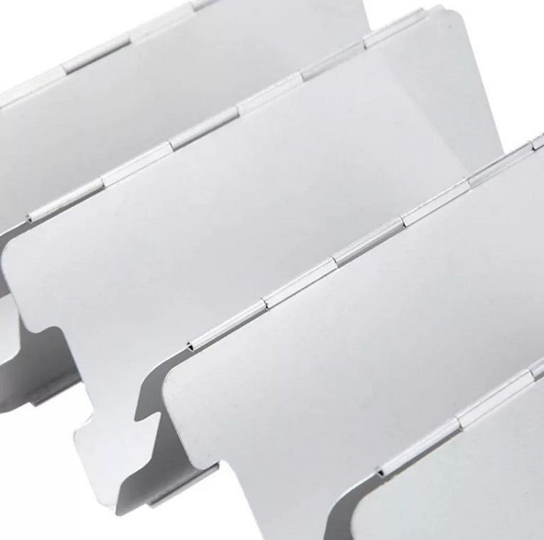 🔥 Protector de Viento para Cocinilla de Camping – Ligero, Plegable y Resistente 🌄