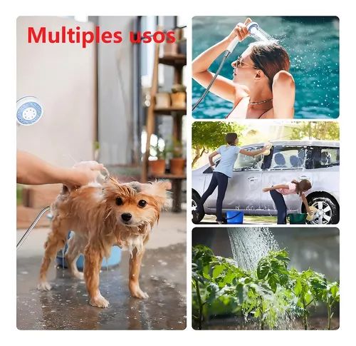 Ducha Portátil Para Camping Recargable – Comodidad y Frescura en Cualquier Aventura 🚿🏕️