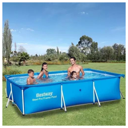 🏖️ Piscina Rectangular Familiar 2.2 m x 1.5 m – Diversión Refrescante para Grandes y Pequeños