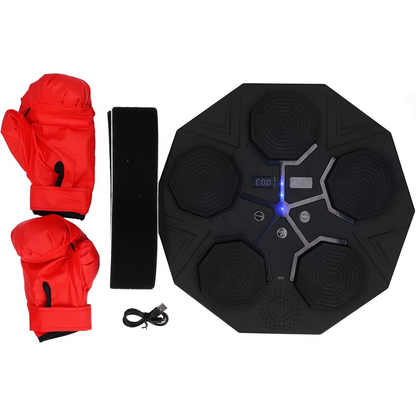 🥊 Gimnasio de Boxeo Avanzado de Pared – Entrena, Desahógate y Diviértete 🎶