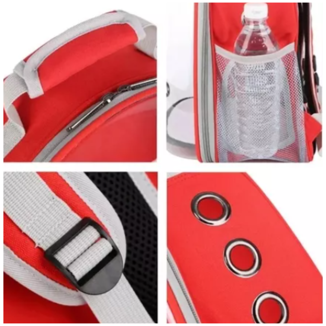 🚀 Mochila Espacial para Mascotas – ¡Explora el Mundo con tu Compañero Peludo! 🐶🐱