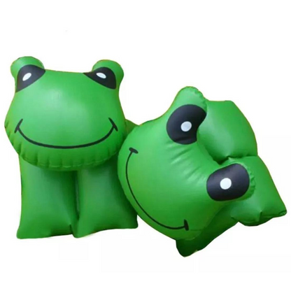 🐸 Flotador Inflable de Ranita – Diversión y Seguridad en el Agua 🌊