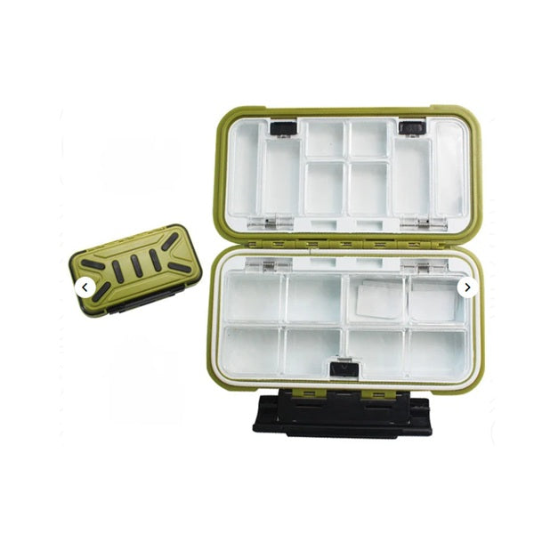 🎣 Caja Mediana de Accesorios para Pesca – Resistente, Impermeable y Compacta 🧰