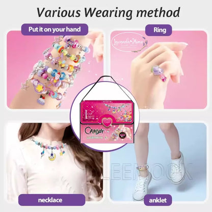 💎 Set 2000pcs Pulseras y Joyas Infantiles – ¡Crea, Diseña y Brilla! 🌈