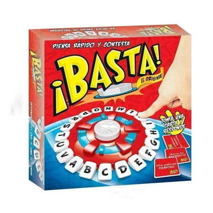 Juego De Mesa Familiar Basta – Diversión de Ritmo Rápido para Toda la Familia 🎲💬