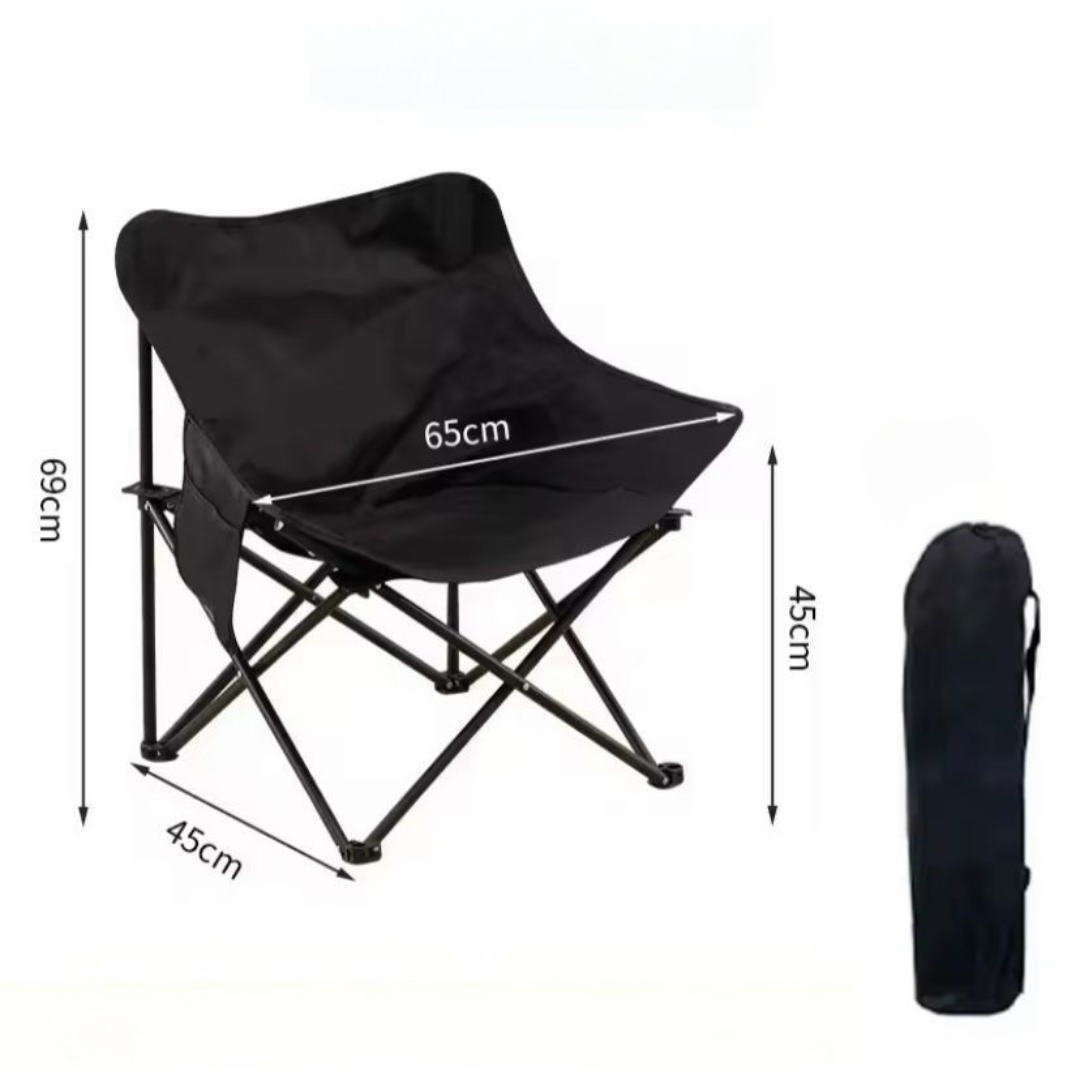 🏕️ Silla Plegable de Exterior Camping – Comodidad Portátil para Aventureros 🌄