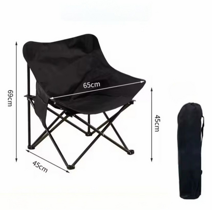 🏕️ Silla Plegable de Exterior Camping – Comodidad Portátil para Aventureros 🌄