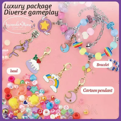 💎 Set 2000pcs Pulseras y Joyas Infantiles – ¡Crea, Diseña y Brilla! 🌈
