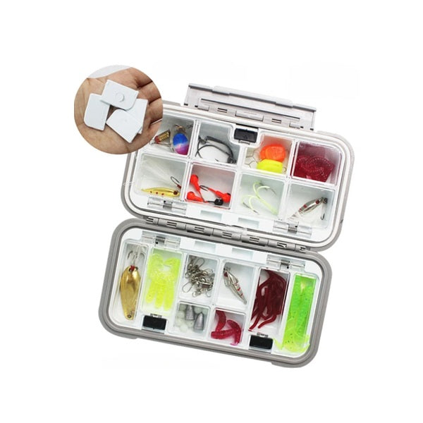 🎣 Caja Mediana de Accesorios para Pesca – Resistente, Impermeable y Compacta 🧰